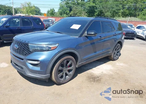 2020 Ford Explorer St z USA, uszkodzony, nr VIN 1FM5K8GC9LGA87550